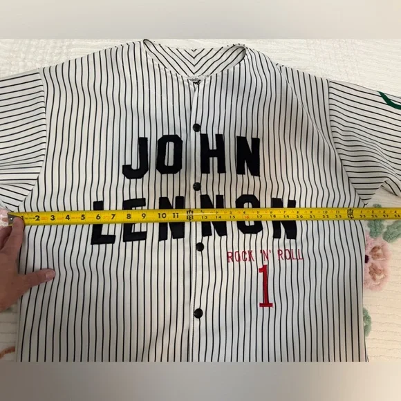 VINTAGE John Lennon “Prieto of Calif” Brand Men’s Snap-Front Baseball Jersey. - Picture 5 of 6